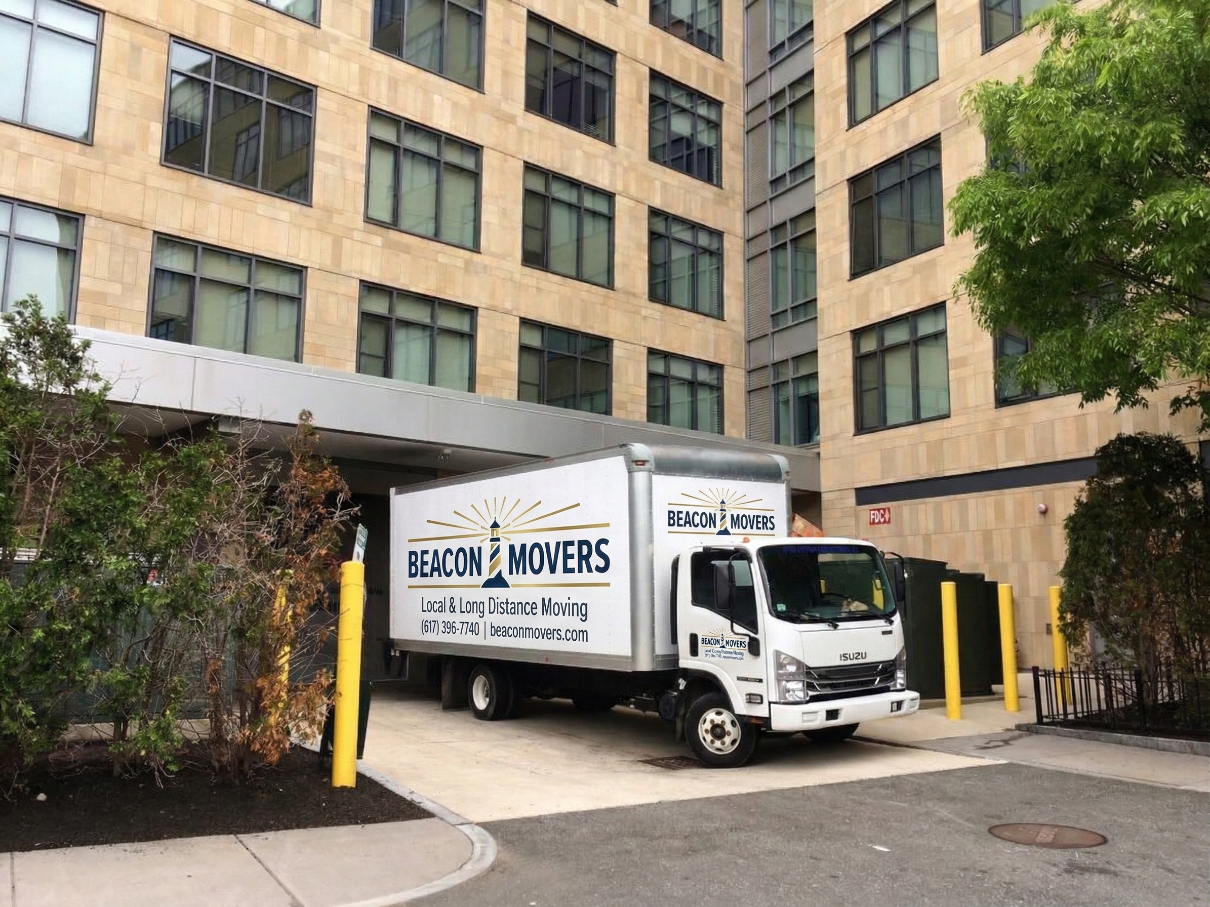 Beacon Movers moving truck